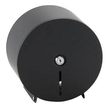 Dozownik na papier 20x20 cm, stal nierdzewna/czarny