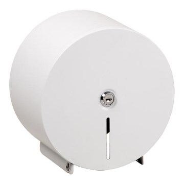 Dozownik papieru 20x20 cm, stal nierdzewna/biały