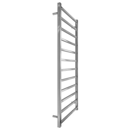 Drabinkowy grzejnik łazienkowy INOX TOKIO 233W/230V 117x53 cm stal nierdzewna/chrom błyszczący