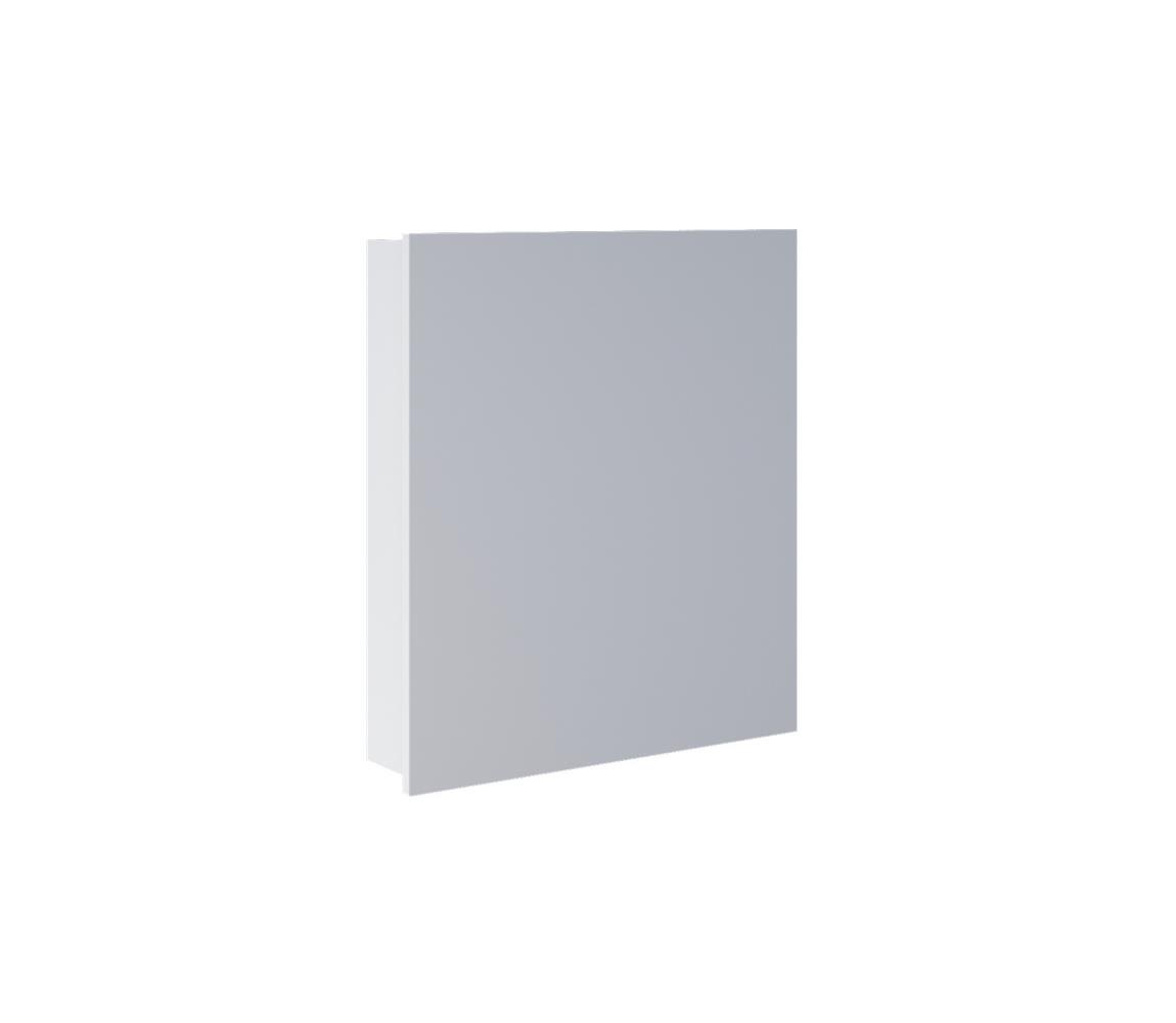 Dřevojas - Szafka łazienkowa z lustrem NEXI 60x68 cm biała