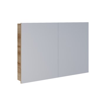 Dřevojas - Szafka łazienkowa z lustrem NEXI 100x68 cm dąb