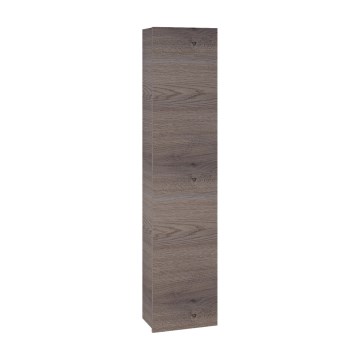 Dřevojas - Wisząca szafka łazienkowa ZYLO 35x155 cm ciemny dąb