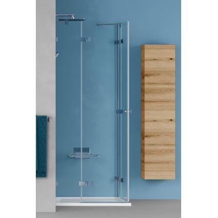 Dřevojas - Wisząca szafka łazienkowa ZYLO 35x155 cm dąb