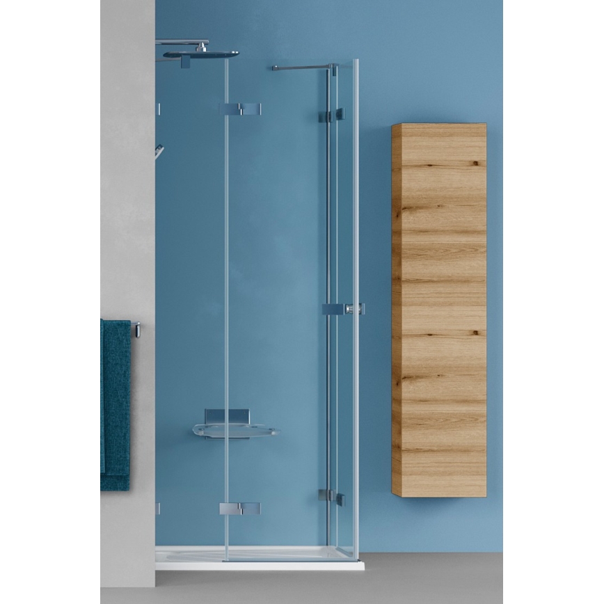 Dřevojas - Wisząca szafka łazienkowa ZYLO 35x155 cm dąb