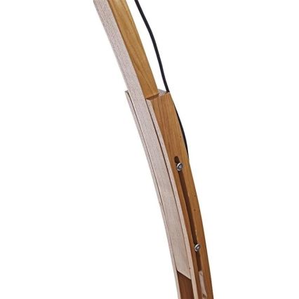 Drewniana lampa podłogowa 1xE27/60W/230V lite drewno/jesion