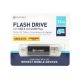 Dual Flash Drive USB + MicroUSB 32GB czarny