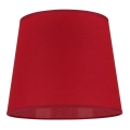 Duolla - Abażur do lampki stołowej CLASSIC M E27 śr. 24 cm czerwony