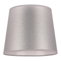 Duolla - Abażur do lampki stołowej CLASSIC M E27 śr. 24 cm srebrny