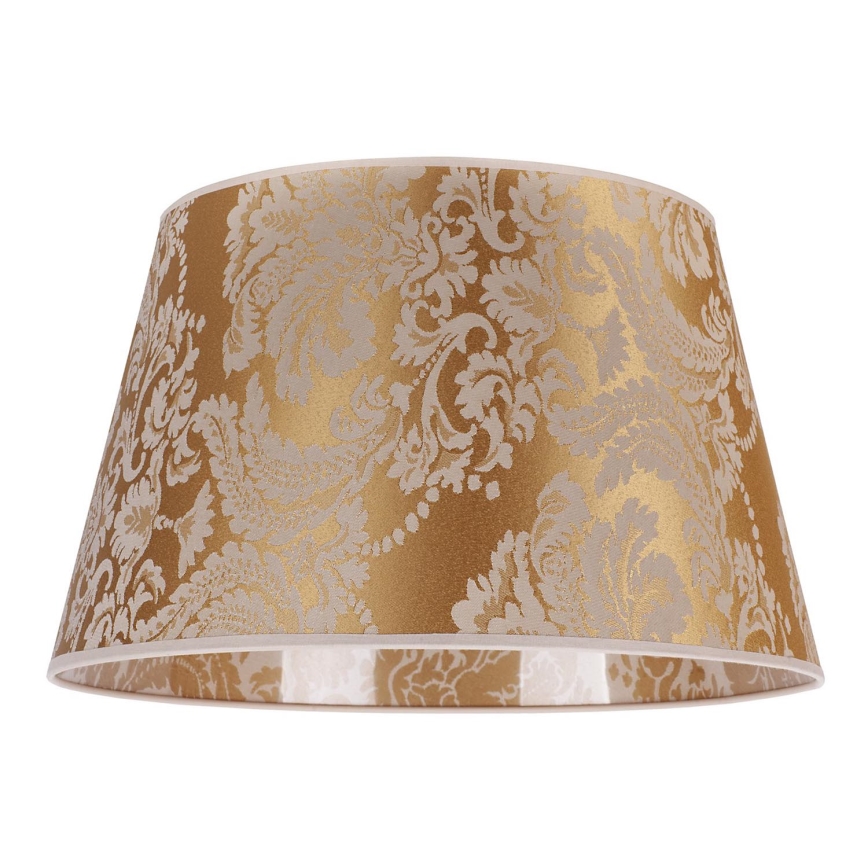 Duolla - Abażur do lampki stołowej CONE M E27 śr. 28 cm złoty