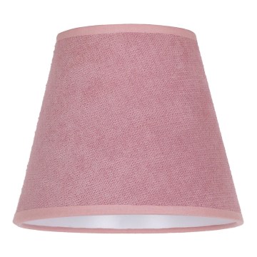 Duolla - Abażur do lampki stołowej SOFIA XS E14 śr. 18,5 cm różowy