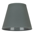 Duolla - Abażur do lampki stołowej SOFIA XS E14 śr. 18,5 cm szary