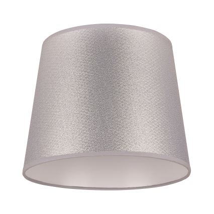 Duolla - Abażur do lampki stołowej CLASSIC M E27 śr. 24 cm srebrny