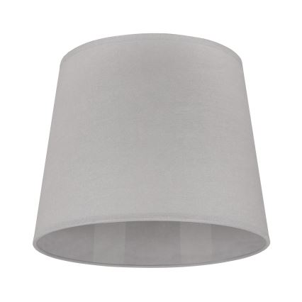 Duolla - Abażur do lampki stołowej CLASSIC M E27 śr. 24 cm szary