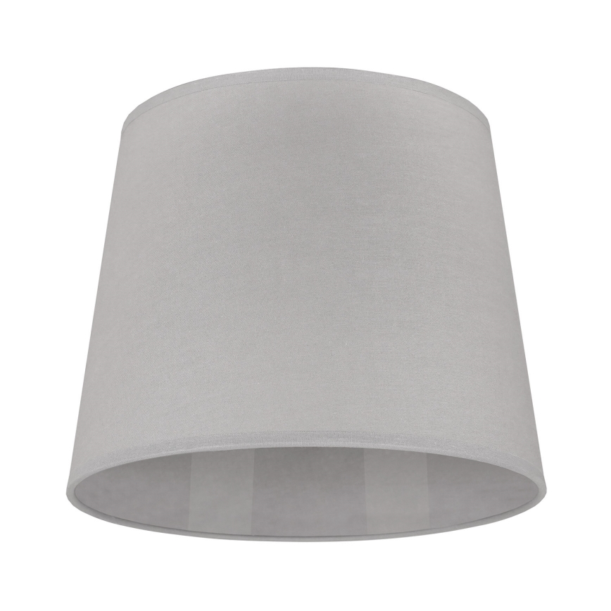 Duolla - Abażur do lampki stołowej CLASSIC M E27 śr. 24 cm szary