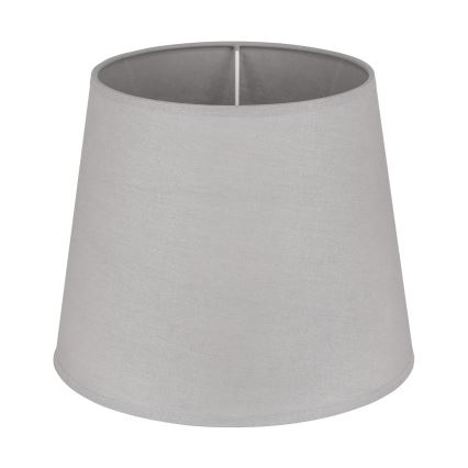 Duolla - Abażur do lampki stołowej CLASSIC M E27 śr. 24 cm szary