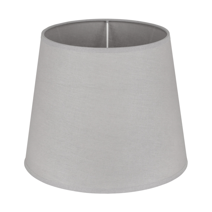 Duolla - Abażur do lampki stołowej CLASSIC M E27 śr. 24 cm szary