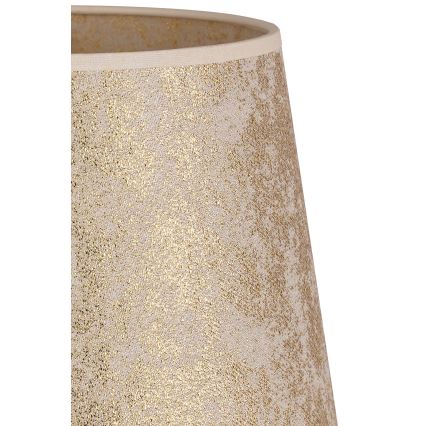 Duolla - Abażur do lampki stołowej CLASSIC M E27 śr. 24 cm złoty