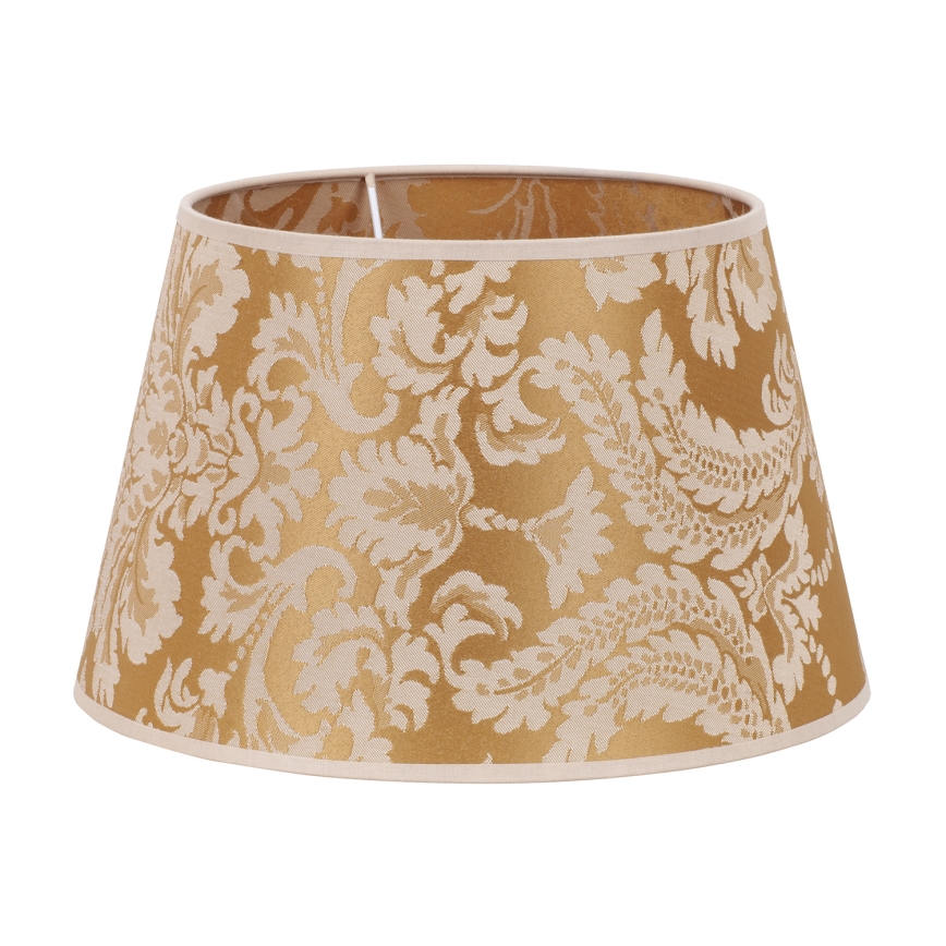 Duolla - Abażur do lampki stołowej CONE M E27 śr. 28 cm złoty