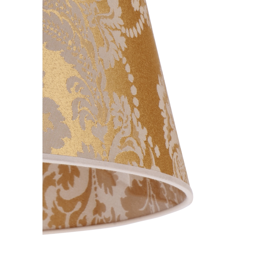 Duolla - Abażur do lampki stołowej CONE M E27 śr. 28 cm złoty