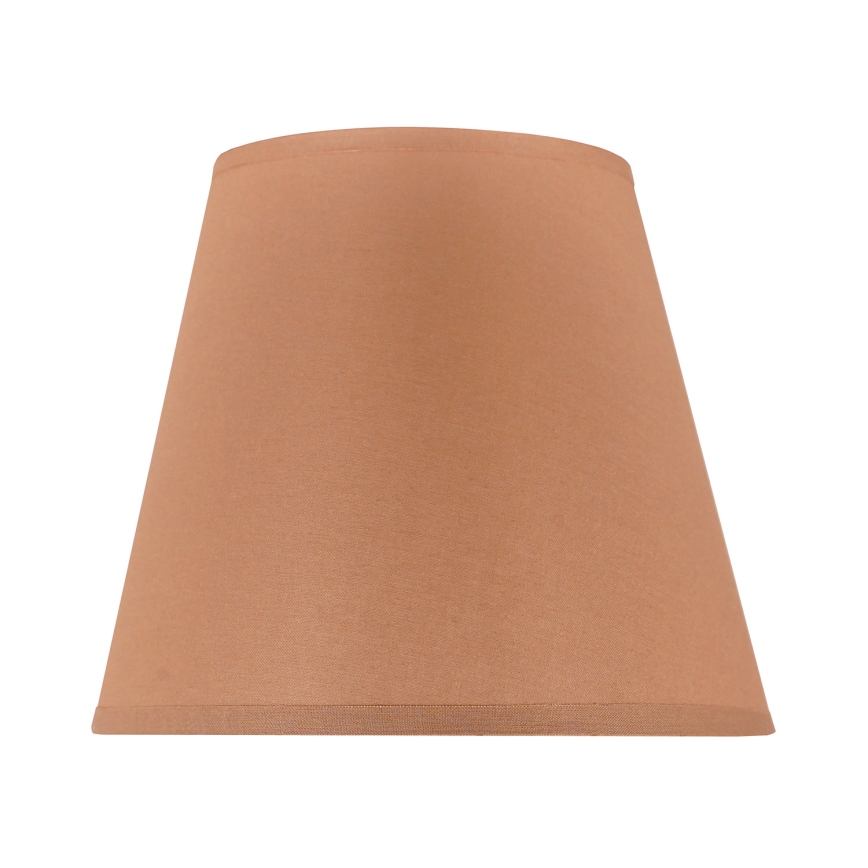 Duolla - Abażur do lampki stołowej SOFIA XS E14 śr. 18,5 cm brązowy