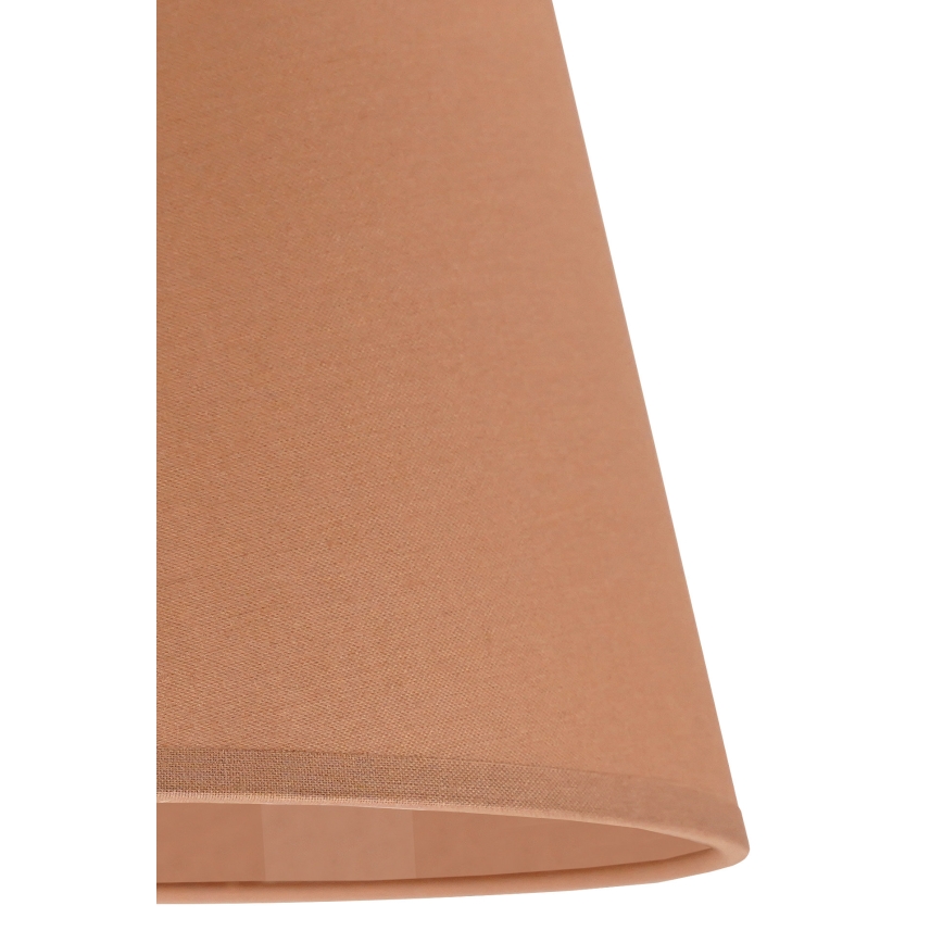 Duolla - Abażur do lampki stołowej SOFIA XS E14 śr. 18,5 cm brązowy