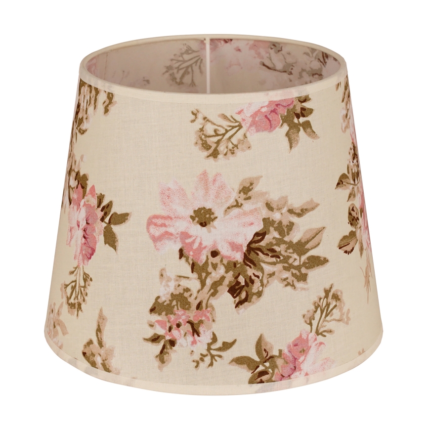 Duolla - Abażur do lampki stołowej SOFIA XS E14 śr. 18,5 cm różowy