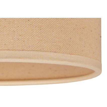 Duolla - Abażur uniwersalny ROLLER E27 śr. 13 cm beżowy