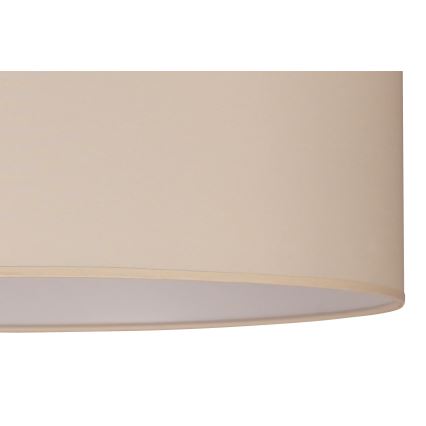 Duolla - Abażur uniwersalny ROLLER E27 śr. 45 cm beżowy