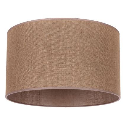 Duolla - Abażur uniwersalny ROLLER E27 śr. 50 cm brązowy