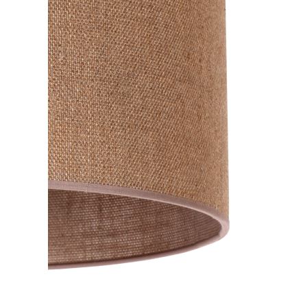 Duolla - Abażur uniwersalny ROLLER E27 śr. 50 cm brązowy
