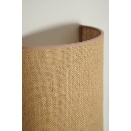 Duolla - Kinkiet YUTE 1xE27/15W/230V śr. 20 cm brązowy