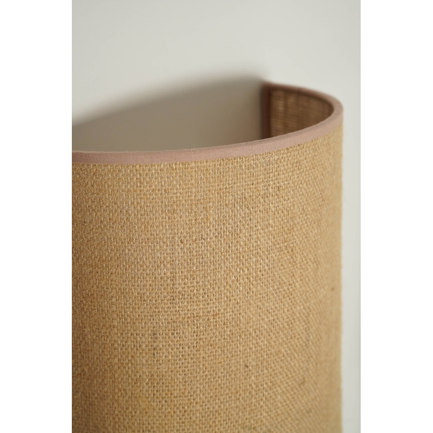 Duolla - Kinkiet YUTE 1xE27/15W/230V śr. 20 cm brązowy