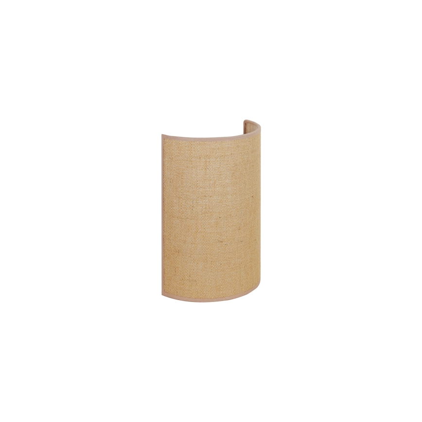 Duolla - Kinkiet YUTE 1xE27/15W/230V śr. 20 cm brązowy