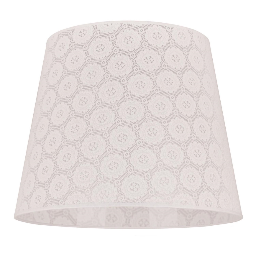 Duolla - Klosz do lampy podłogowej CLASSIC L E27 śr. 38 cm biały