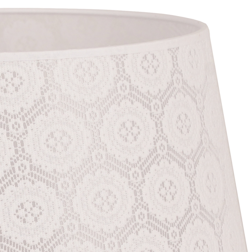 Duolla - Klosz do lampy podłogowej CLASSIC L E27 śr. 38 cm biały