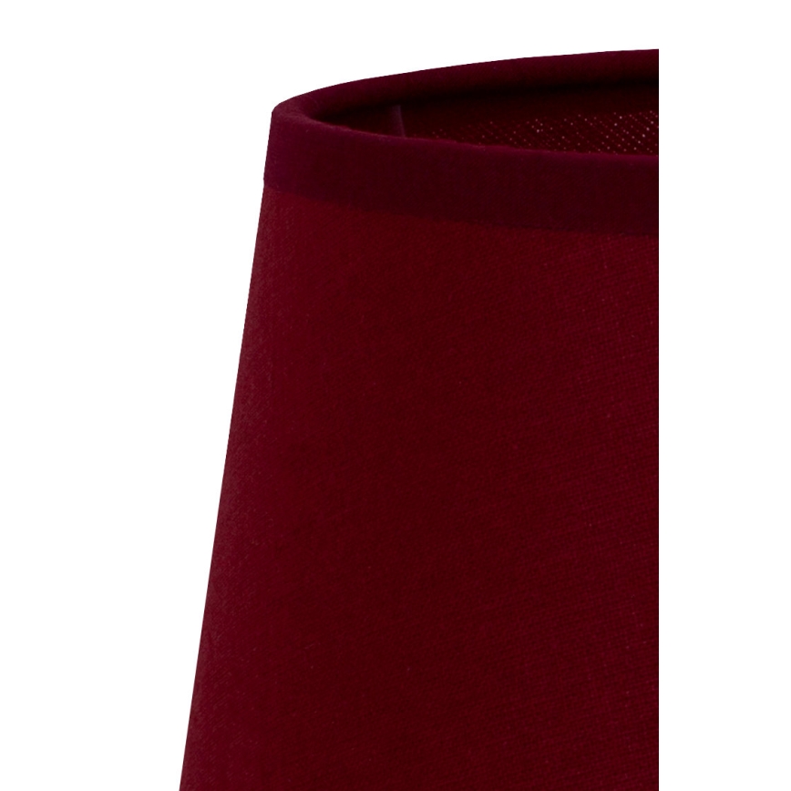 Duolla - Klosz do lampy podłogowej CLASSIC L E27 śr. 38 cm burgund