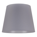 Duolla - Klosz do lampy podłogowej CLASSIC L E27 śr. 38 cm szary