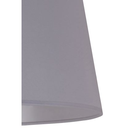 Duolla - Klosz do lampy podłogowej CLASSIC L E27 śr. 38 cm szary