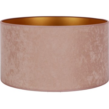 Duolla - Klosz do lampy podłogowej VELVET E27 śr. 35 cm beżowy/złoty