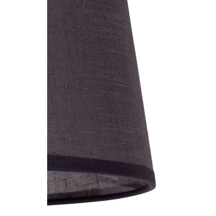 Duolla - Klosz do lampy stołowej CLASSIC M E27 śr. 24 cm antracyt