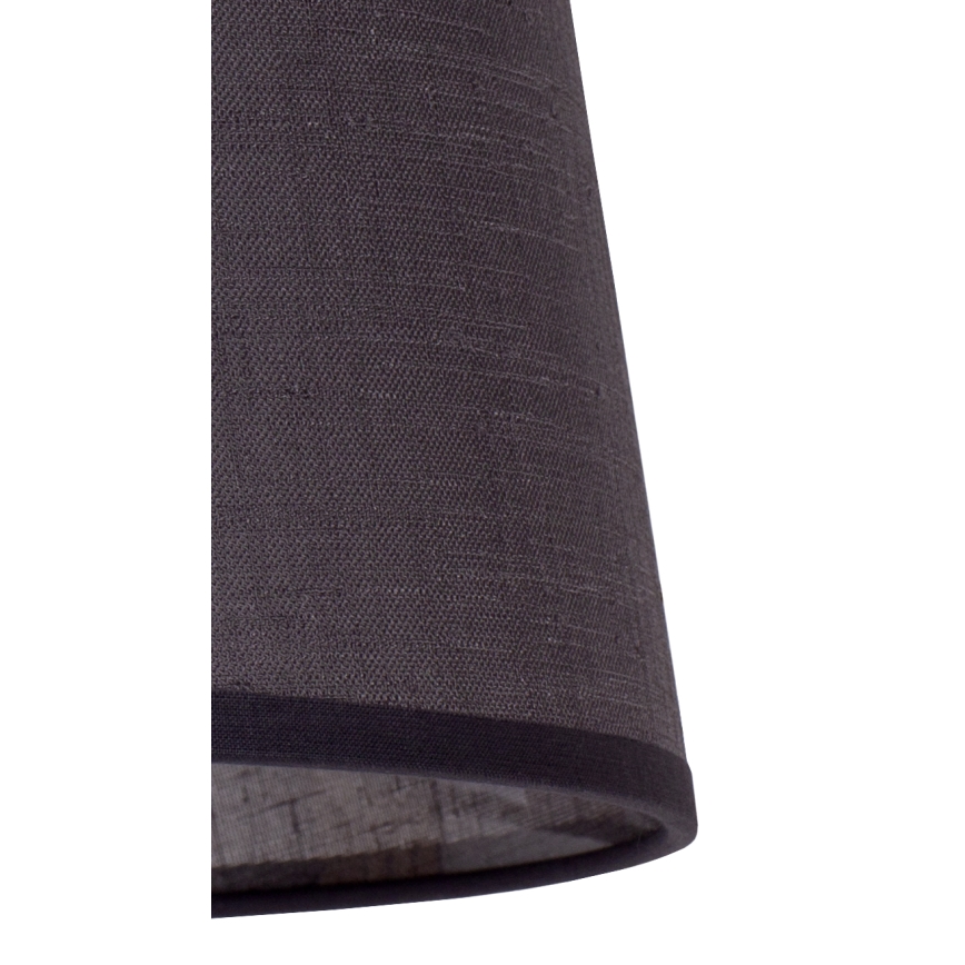 Duolla - Klosz do lampy stołowej CLASSIC M E27 śr. 24 cm antracyt