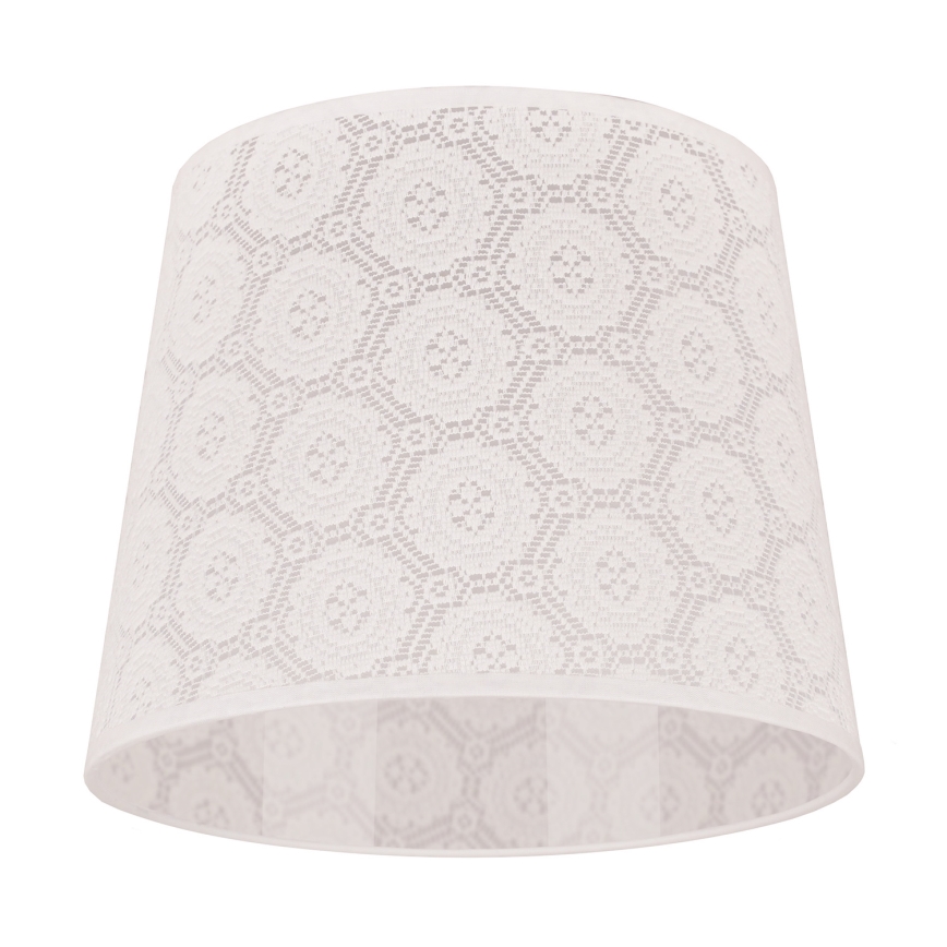 Duolla - Klosz do lampy stołowej CLASSIC M E27 śr. 24 cm biały