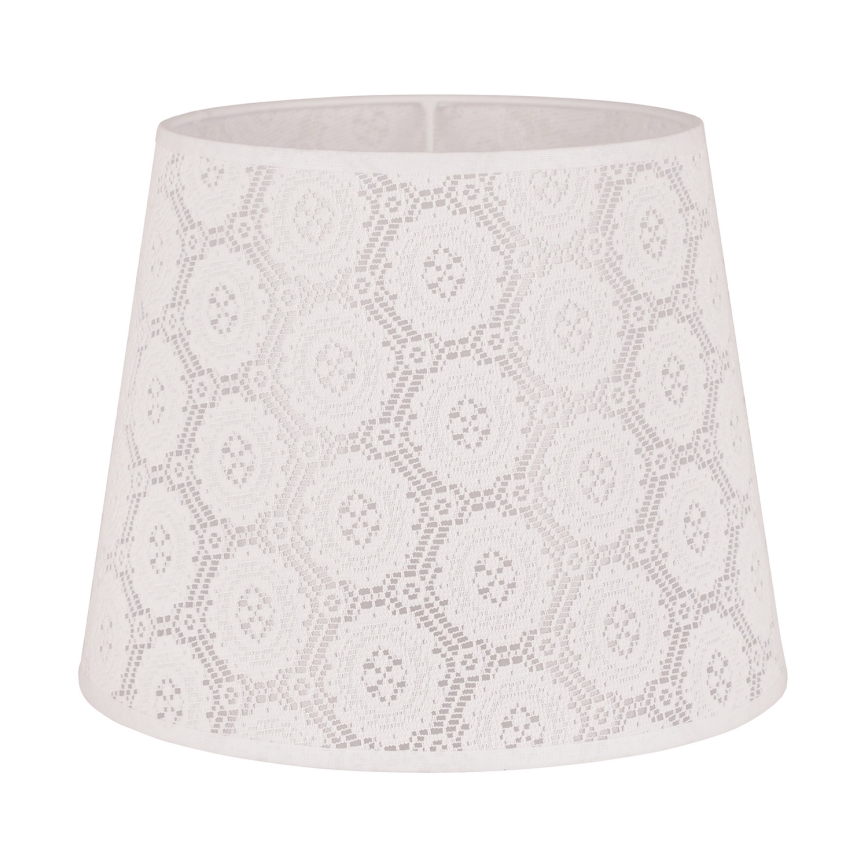 Duolla - Klosz do lampy stołowej CLASSIC M E27 śr. 24 cm biały