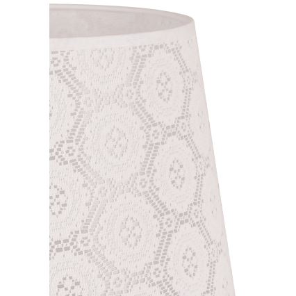 Duolla - Klosz do lampy stołowej CLASSIC M E27 śr. 24 cm biały