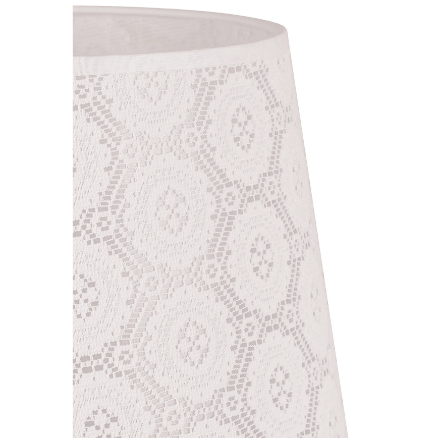 Duolla - Klosz do lampy stołowej CLASSIC M E27 śr. 24 cm biały