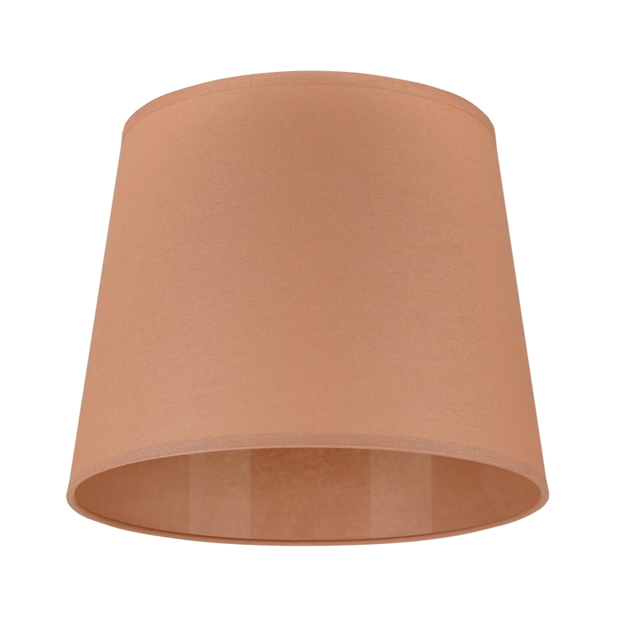 Duolla - Klosz do lampy stołowej CLASSIC M E27 śr. 24 cm brązowy