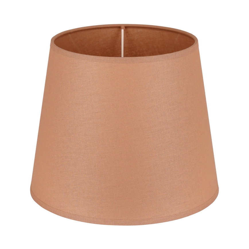 Duolla - Klosz do lampy stołowej CLASSIC M E27 śr. 24 cm brązowy