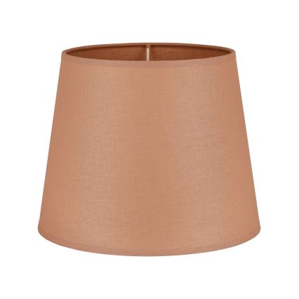 Duolla - Klosz do lampy stołowej CLASSIC M E27 śr. 24 cm brązowy