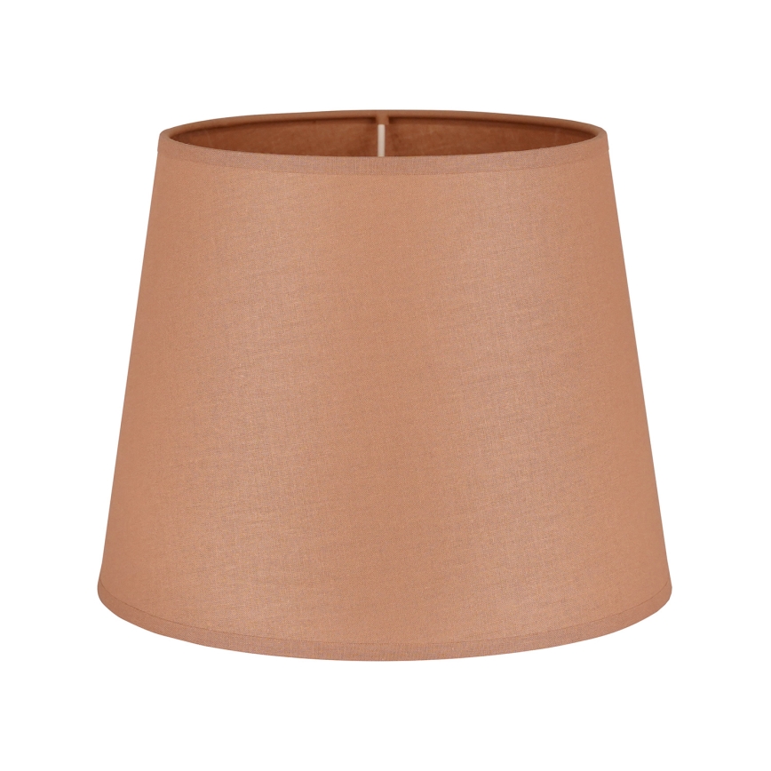 Duolla - Klosz do lampy stołowej CLASSIC M E27 śr. 24 cm brązowy