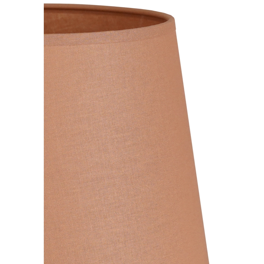 Duolla - Klosz do lampy stołowej CLASSIC M E27 śr. 24 cm brązowy